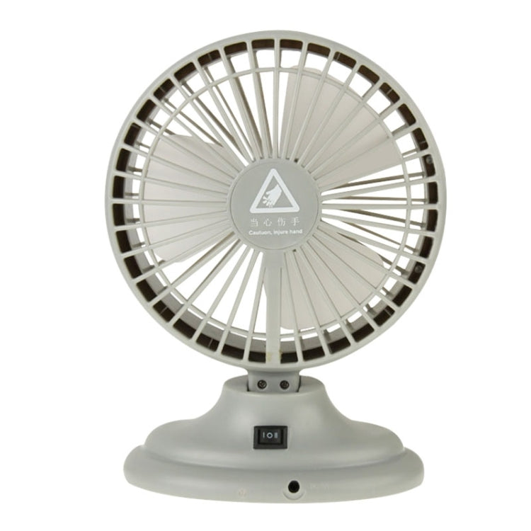 6 inch Portable USB / Lithium Battery Powered Desktop Mini Fan with Third Wind Gear Adjustment