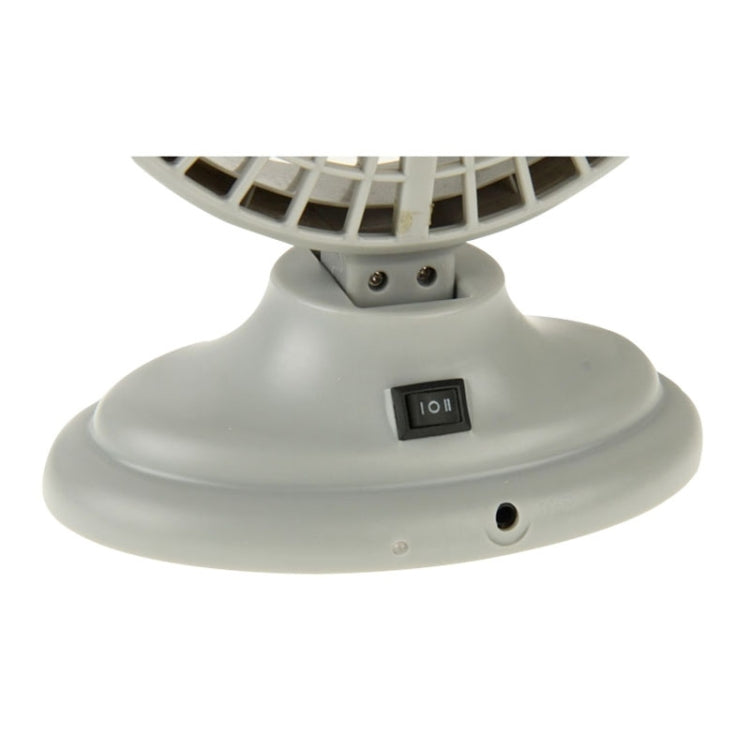 6 inch Portable USB / Lithium Battery Powered Desktop Mini Fan with Third Wind Gear Adjustment