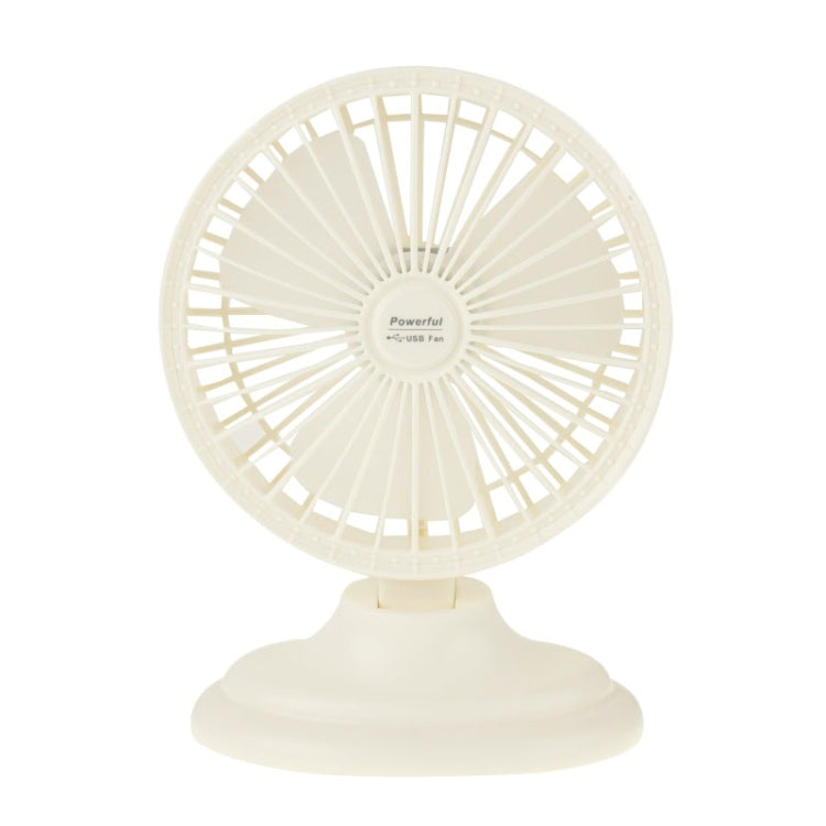 6 inch Portable USB / Lithium Battery Powered Desktop Mini Fan with Third Wind Gear Adjustment