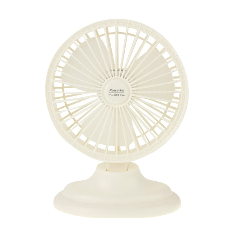 6 inch Portable USB / Lithium Battery Powered Desktop Mini Fan with Third Wind Gear Adjustment