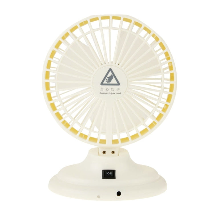 6 inch Portable USB / Lithium Battery Powered Desktop Mini Fan with Third Wind Gear Adjustment