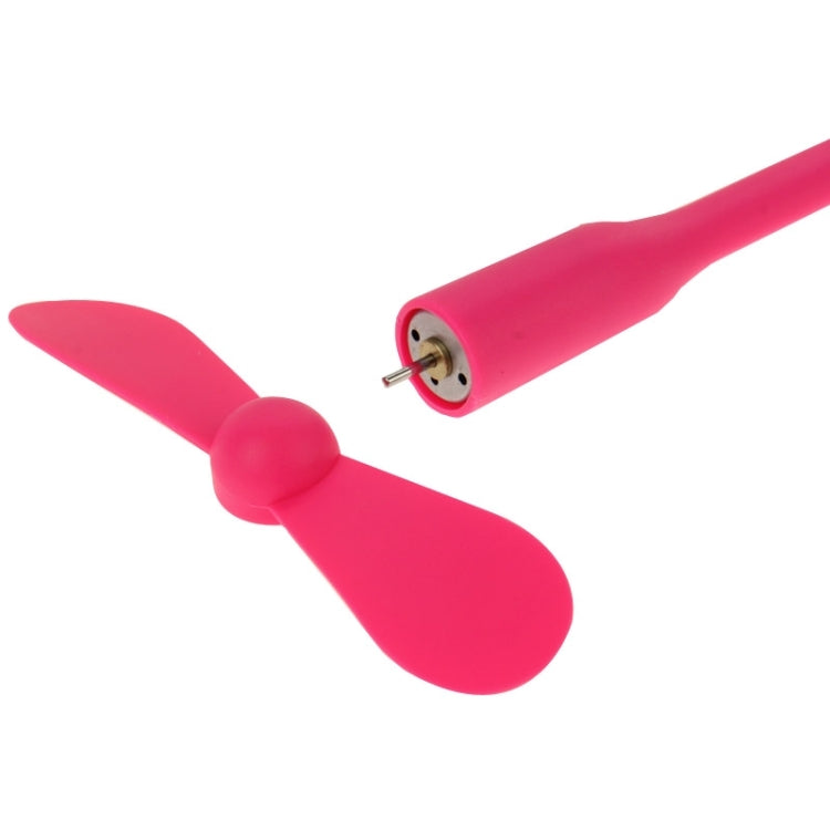 2 in 1 3.5 inch Flexible Micro USB + USB 2.0 Powered 2-Blade Fan for Galaxy Note 5 / Note 5 Edge, HTC, Nokia, Huawei and Other Mobile Phones or Computers
