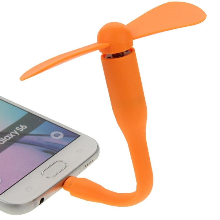 3.5 inch Flexible Micro USB 2.0 Powered 2-Blade Fan, For Samsung / Huawei / Xiaomi / Meizu / LG / HTC and Other Smartphones