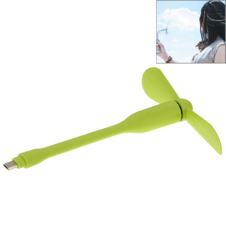 3.5 inch Flexible Micro USB 2.0 Powered 2-Blade Fan, For Samsung / Huawei / Xiaomi / Meizu / LG / HTC and Other Smartphones