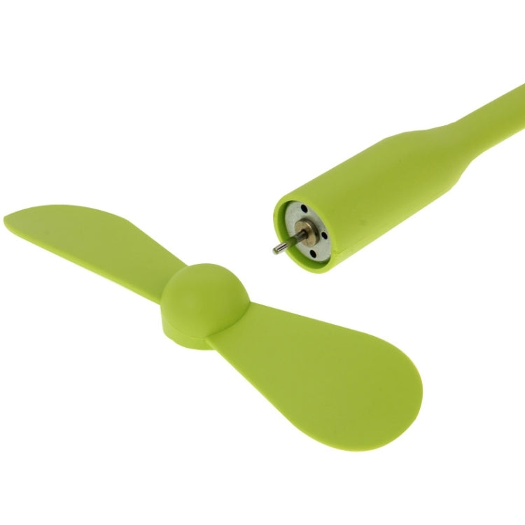 3.5 inch Flexible Micro USB 2.0 Powered 2-Blade Fan, For Samsung / Huawei / Xiaomi / Meizu / LG / HTC and Other Smartphones