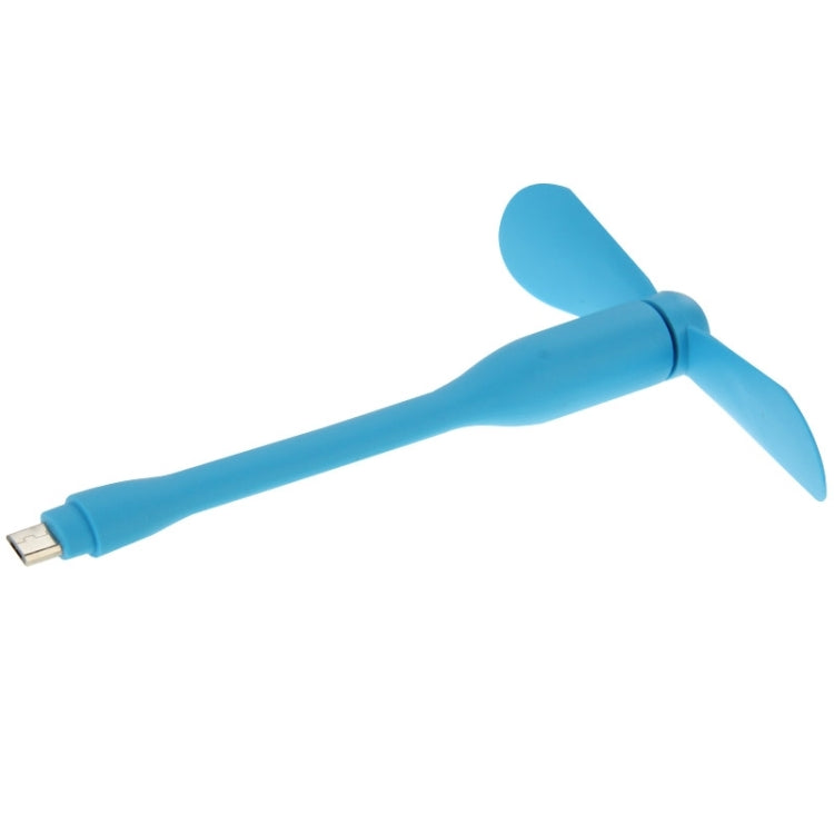 3.5 inch Flexible Micro USB 2.0 Powered 2-Blade Fan, For Samsung / Huawei / Xiaomi / Meizu / LG / HTC and Other Smartphones