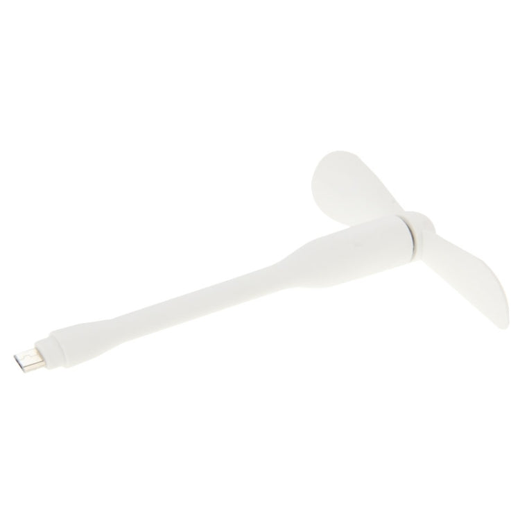 3.5 inch Flexible Micro USB 2.0 Powered 2-Blade Fan, For Samsung / Huawei / Xiaomi / Meizu / LG / HTC and Other Smartphones