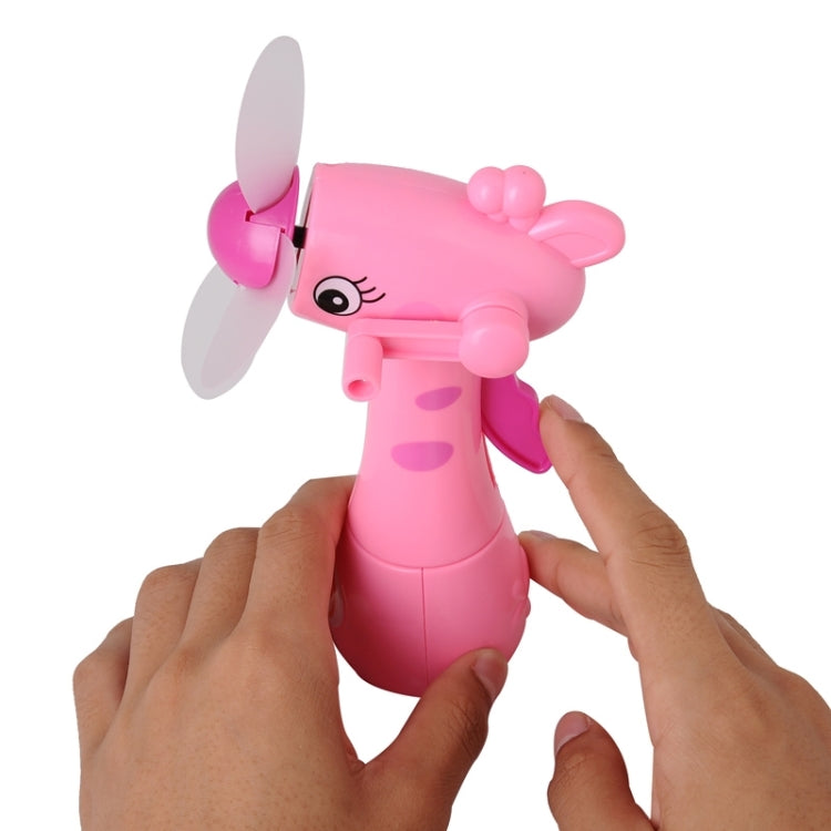 Deer Shape Hand-driven Mist Spray Fan