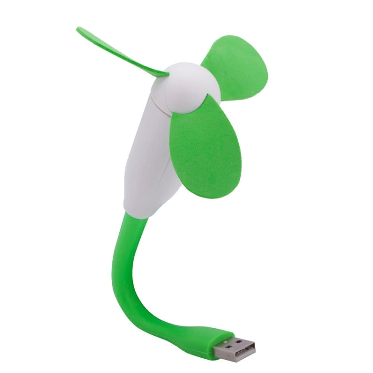 Flexible Mini Portable Bamboo Dragonfly Flexible USB Powered 3-Blade USB Fan