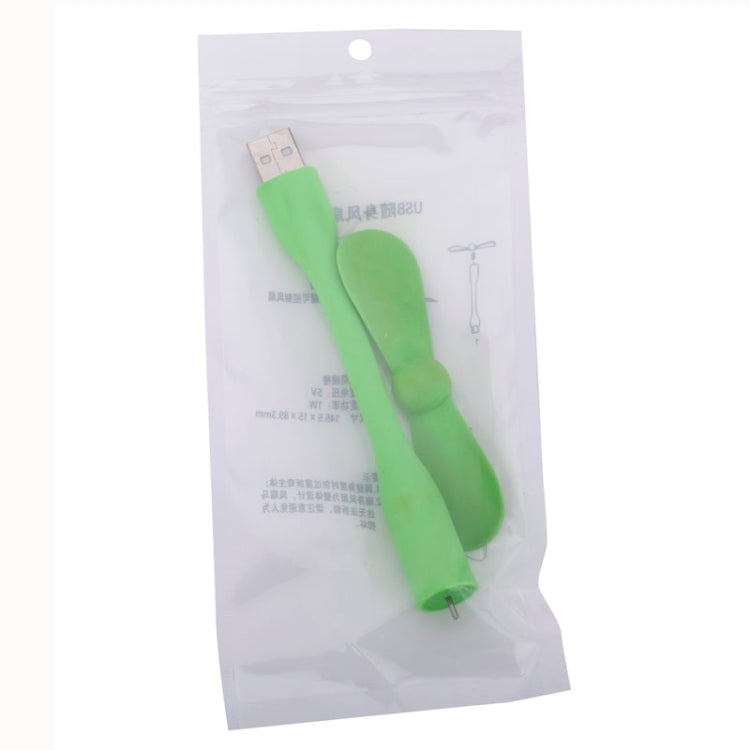 Flexible Mini Portable USB Powered 2-Blade USB Fan