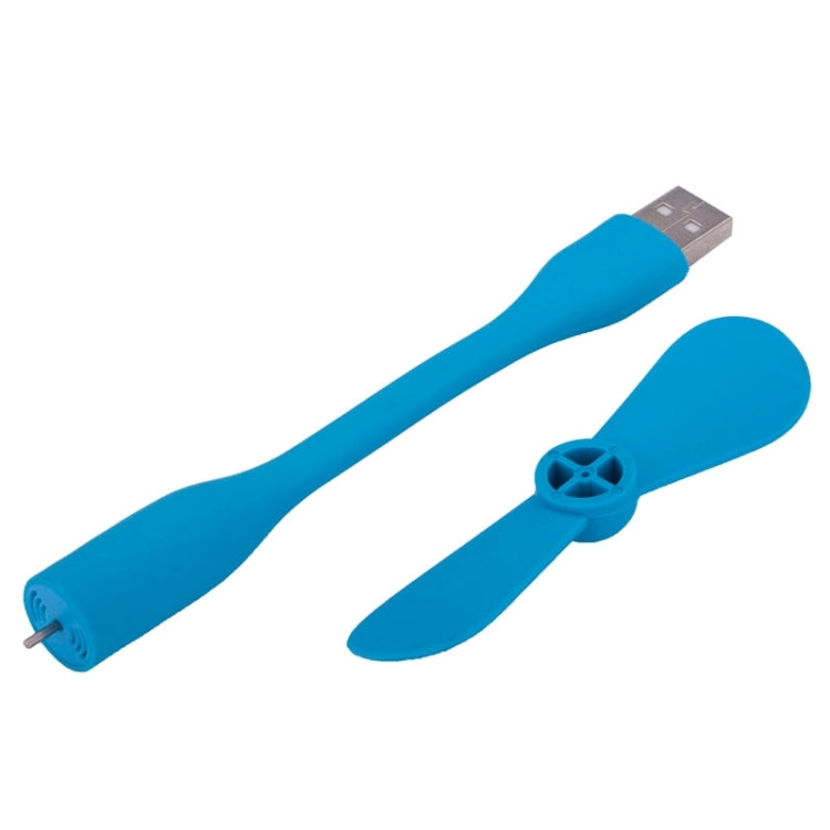 Flexible Mini Portable USB Powered 2-Blade USB Fan