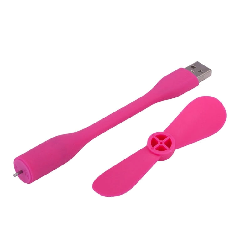 Flexible Mini Portable USB Powered 2-Blade USB Fan