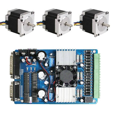CNC Kit 3 Axis NEMA 23 Stepper Motor * 3 + TB6560 Driver Controller