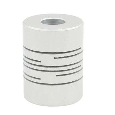CNC Stepper Motor Flexible Coupling Coupler (6.35x8mm)(Silver)