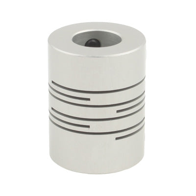 CNC Stepper Motor Flexible Coupling Coupler (10x10mm)(Silver)