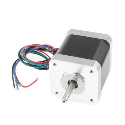 NEMA 17 42BYGH47-401A CNC Stepper Motor 62oz-in 1.68A(Black)