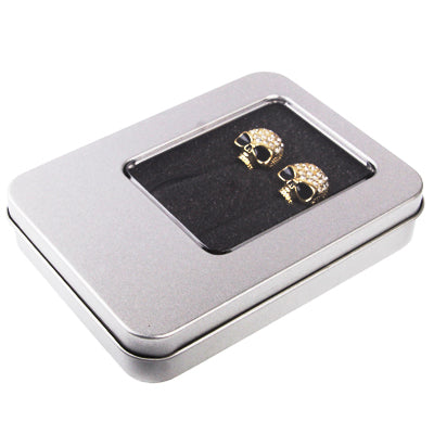 Metal Version of the Diamond Skull 3.5mm Plug in-Ear Earphone for iPod / iPhone / MP3 / MP4, Cable Length: 1.2m