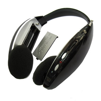 4 In 1 Wireless Headphone With FM Radio & Voice Chatting(Black)