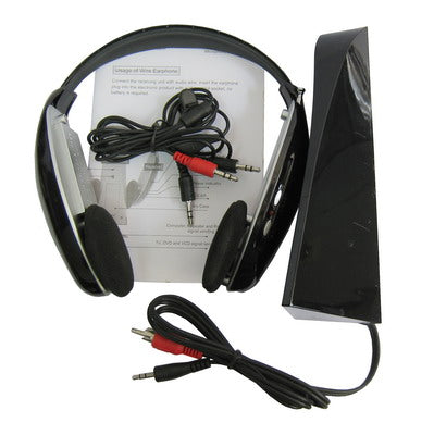 4 In 1 Wireless Headphone With FM Radio & Voice Chatting(Black)