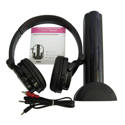 4 In 1 (Wireless Earphone, Wireless net chat, FM Radio, Wired headphone)(Black)