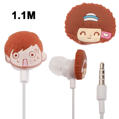 Baby Mocmoc 3.5mm Plug in-Ear Earphone can voice for iPod / iPhone / MP3 / MP4, Cable Length: 1m