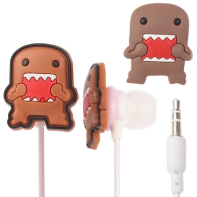 Domo-Kun 3.5mm Plug in-Ear Earphone for iPod / iPhone / MP3 / MP4, Cable Length: 1m