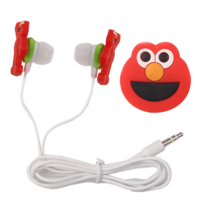 Red man 3.5mm Plug in-Ear Earphone for iPod / iPhone / MP3 / MP4, Cable Length: 1m