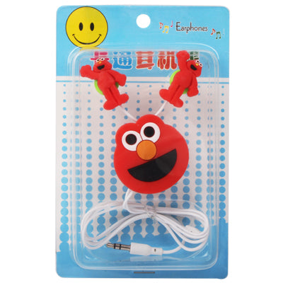 Red man 3.5mm Plug in-Ear Earphone for iPod / iPhone / MP3 / MP4, Cable Length: 1m