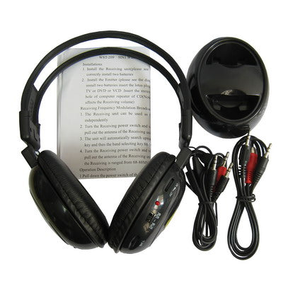 9 in 1 Wireless Headphones Headset(Black)