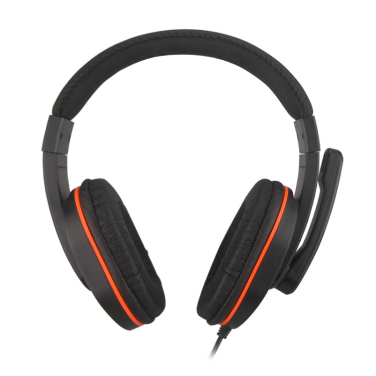 CHENYUN CY-711 Stereo Headphones with Microphone & Volume Control, Standard 3.5mm headphone Jack, Cord Length: 2m(Black)