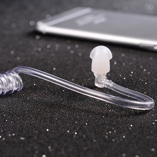 In-Ear Single Ear Anti-radiation Air Tube Vacuum Earphone, For iPad, iPhone, Galaxy, Huawei, Xiaomi, LG, HTC and Other Smart Phones