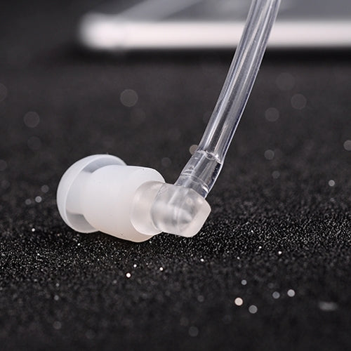 In-Ear Single Ear Anti-radiation Air Tube Vacuum Earphone, For iPad, iPhone, Galaxy, Huawei, Xiaomi, LG, HTC and Other Smart Phones