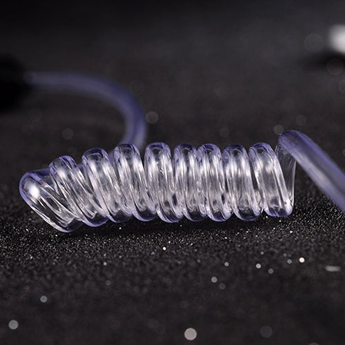 In-Ear Single Ear Anti-radiation Air Tube Vacuum Earphone, For iPad, iPhone, Galaxy, Huawei, Xiaomi, LG, HTC and Other Smart Phones