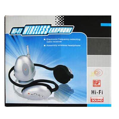 Wireless Headphone with FM Radio Receiver