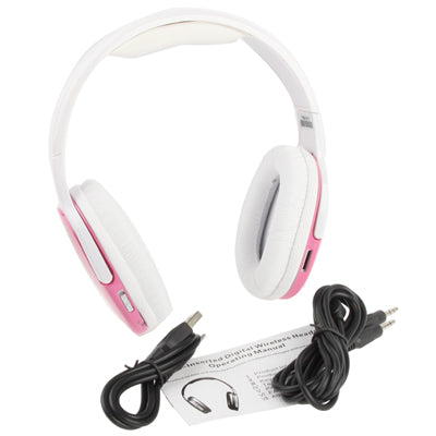 Stereo Headphone with Mic, Support TF Card, FM radio