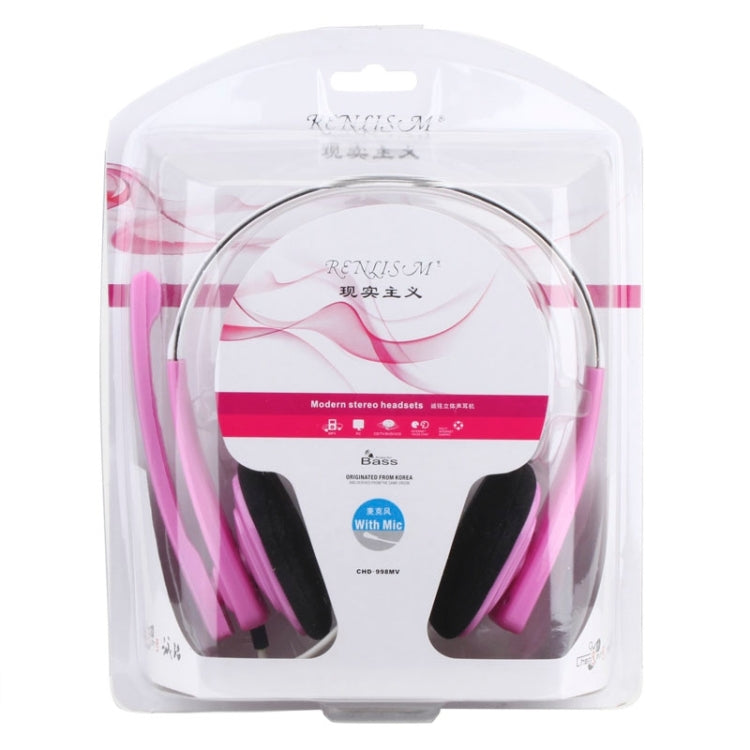 Universal Stereo Headset with Mic for Computer, Cable Length: 1.5m