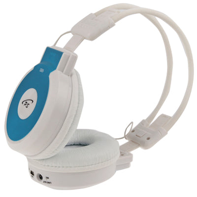 High Definition Powered Stereo Wireless HI-FI TF Card Headphone / MP3 Player with LCD Screen Display & FM Radio, Include Lithium Battery