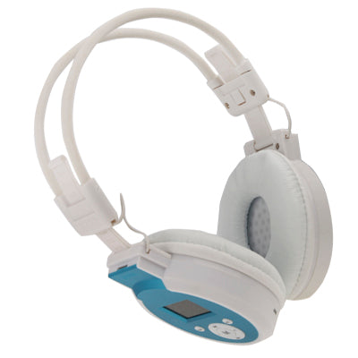 High Definition Powered Stereo Wireless HI-FI TF Card Headphone / MP3 Player with LCD Screen Display & FM Radio, Include Lithium Battery