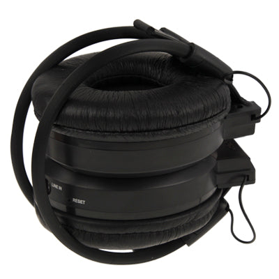 High Definition Powered Stereo Wireless HI-FI TF Card Headphone / MP3 Player with LCD Screen Display & FM Radio, Include Lithium Battery