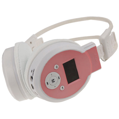High Definition Powered Stereo Wireless HI-FI TF Card Headphone / MP3 Player with LCD Screen Display & FM Radio, Include Lithium Battery