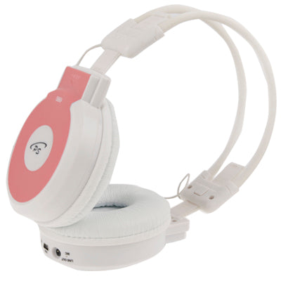 High Definition Powered Stereo Wireless HI-FI TF Card Headphone / MP3 Player with LCD Screen Display & FM Radio, Include Lithium Battery