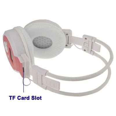 High Definition Powered Stereo Wireless HI-FI TF Card Headphone / MP3 Player with LCD Screen Display & FM Radio, Include Lithium Battery