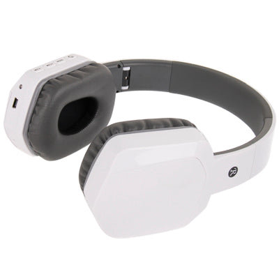 2.4G Stereo 20 Meters Wireless Digital Headphone with Microphone, built in Lithium battery(White)