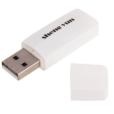 DWH280 2.4G Stereo 10 Meters Wireless Digital Headphone with Microphone, built in Lithium battery(White)