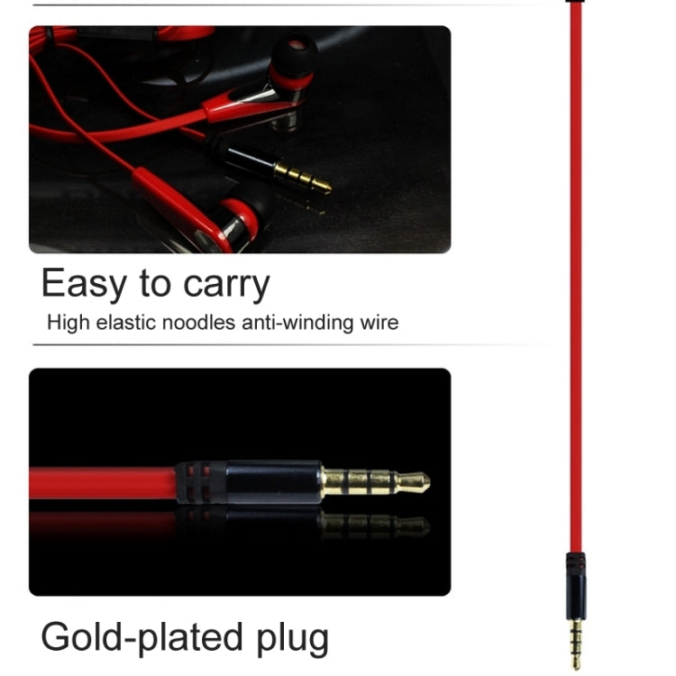 OVLENG Stereo Hands-free Earphone with Mic, Length: 1.2m, For iPhone, iPad, iPod, Samsung, HTC, Sony, Huawei, Xiaomi and other Audio Devices