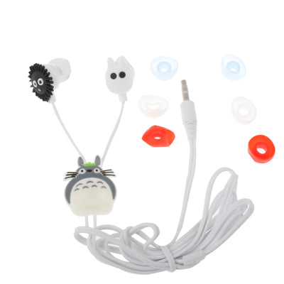 Fashion Cartoon Galesaur Earphone for Mp3 / Mp4 / 3.5mm Jack Mobile Phone / PC, Length: 1.2m(Grey)