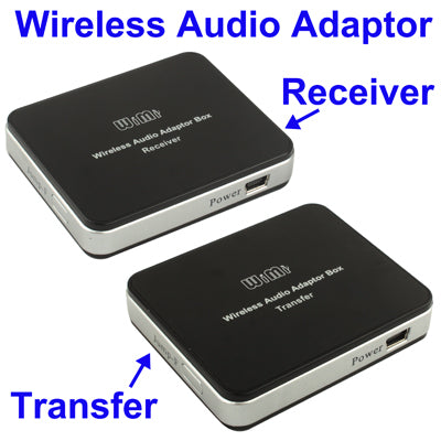 2.4GHz Wireless Audio Adaptor Box Transfer & Receiver, Maximum Transmission Distance: 40m