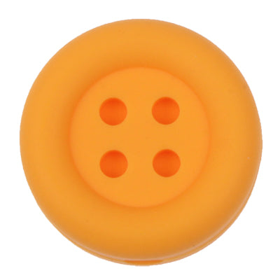 Button Style Silicone Earphone Winder (Random Color Delivery)