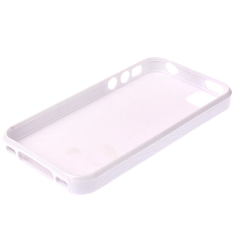 DIY 3D Sublimation Machine Blanks White Back TPU Case Cover for iPhone 4 & 4S (Using in S-EPR-0002 & S-EPR-0104)