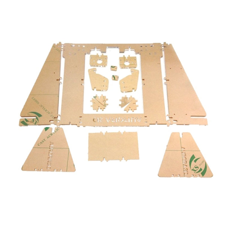 Z605S 3D Printer Desktop Printer High Precision Acrylic Frame Three-Dimensional Physical Printer with LED Screen (Using 1.75mm Printing Supplies)